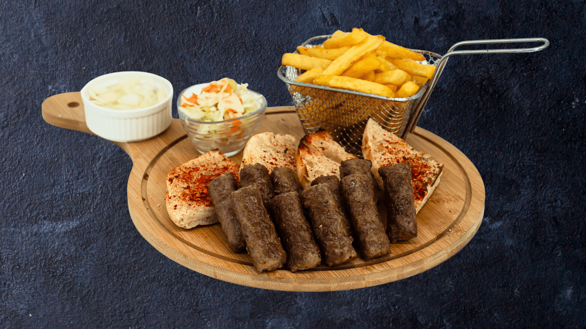 Sarajevski ćevapi obrok