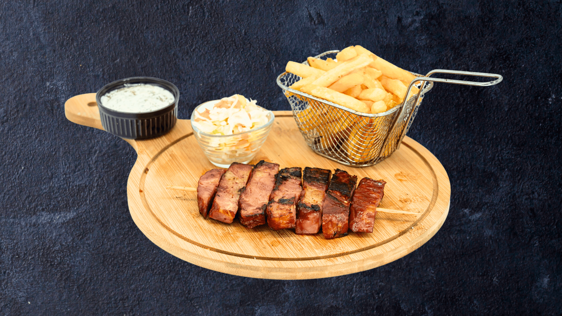 Seljački ražnjić - obrok